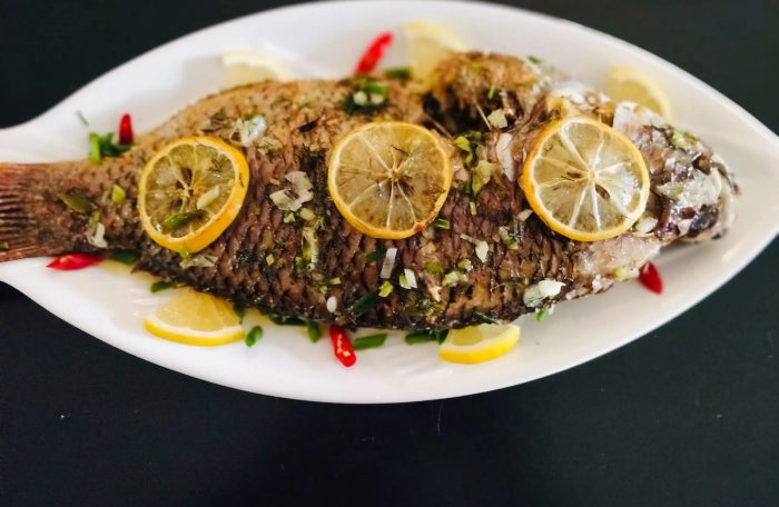 Whole Tilapia (Fried or Baked)